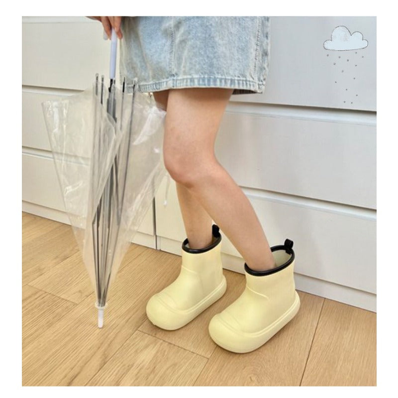 Wholesale Cute High Top EVA Rain Boots for External Wear
